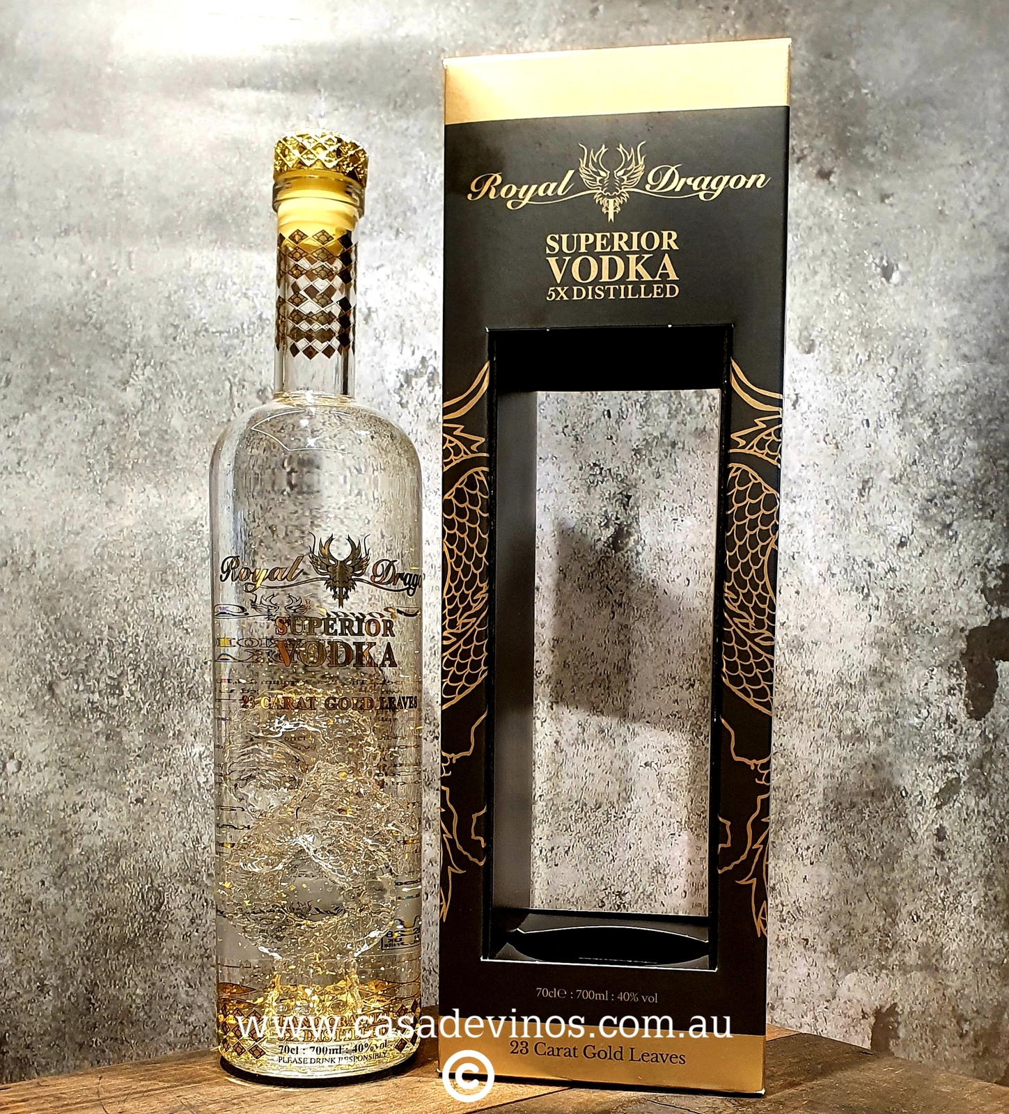 Royal Dragon Superior Vodka 5x Distilled 700ml