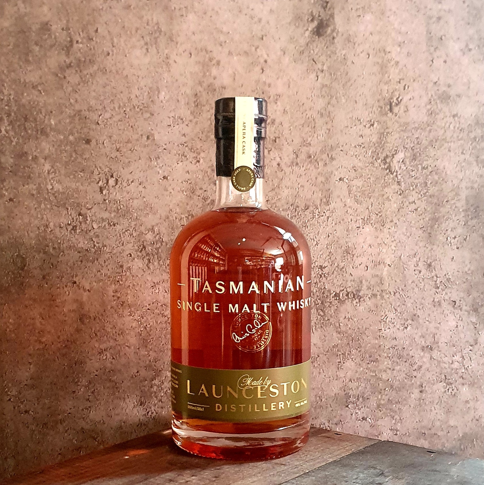Launceston Distillery Apera Cask 46% Single Malt Australian Whisky 500Ml