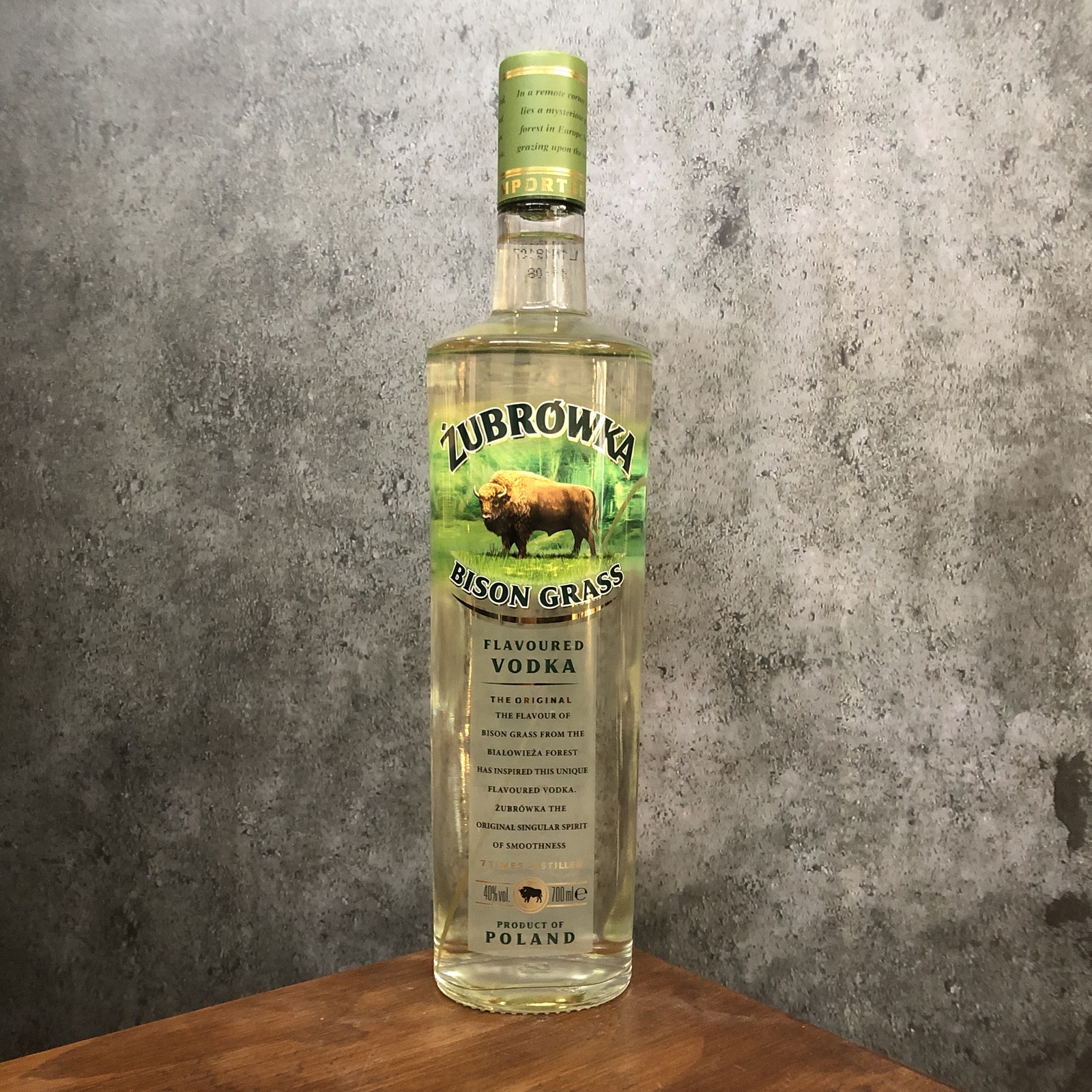 Zubrowka Bison Grass Polish Vodka 700ml