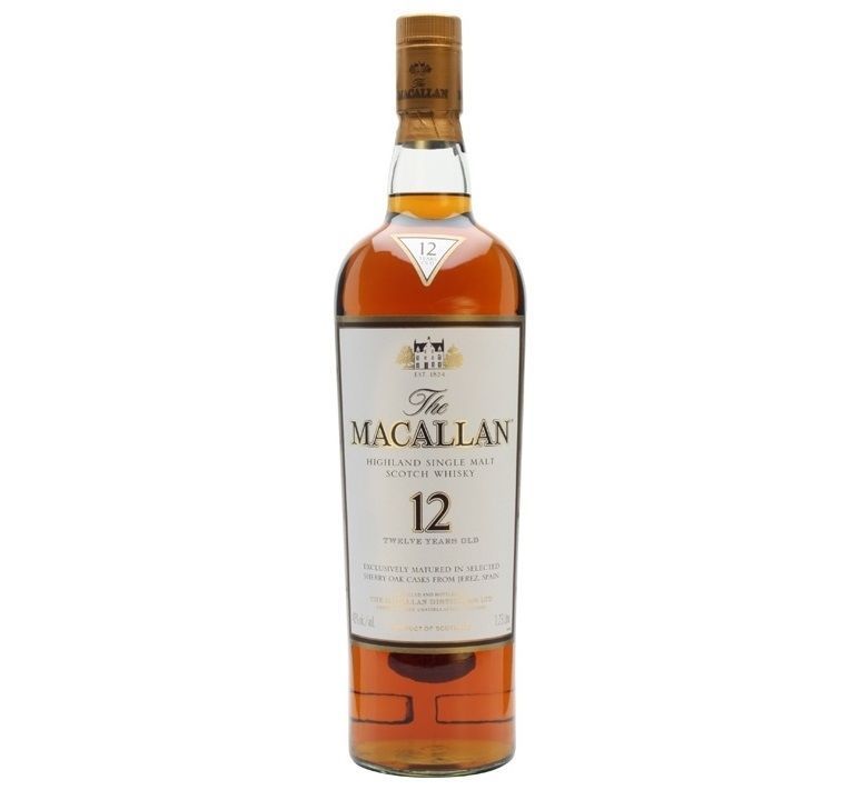 The Macallan 12yo Sherry Oak Single Malt Whisky 350ml