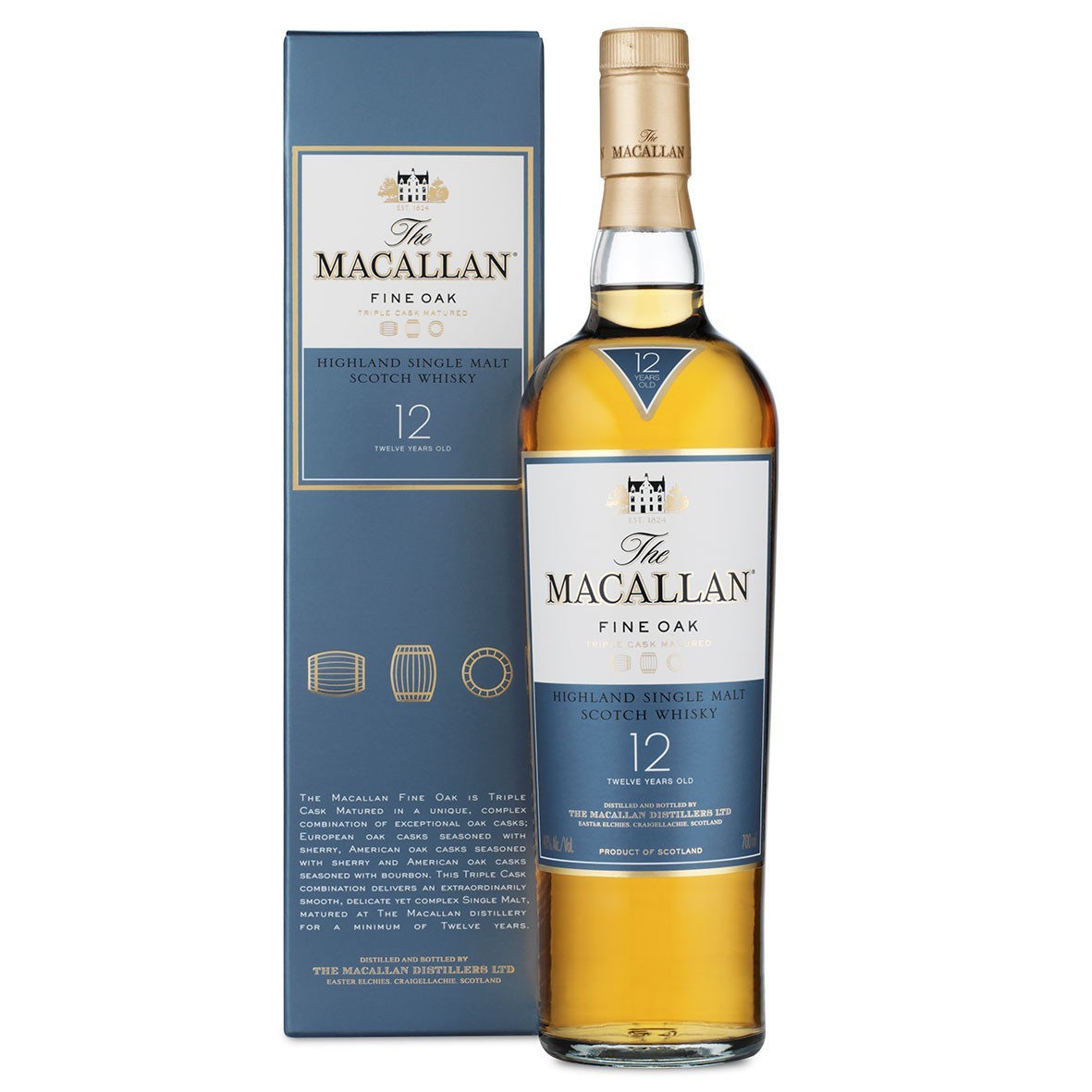 Macallan 12yo Fine Oak Australia 30ml Sample