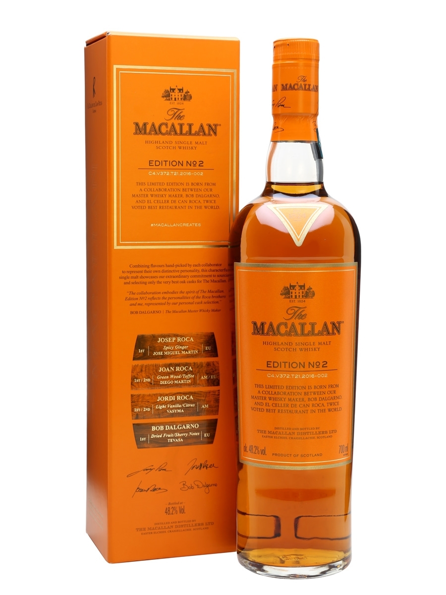 Macallan Edition No 2 Single Malt Scotch Whisky