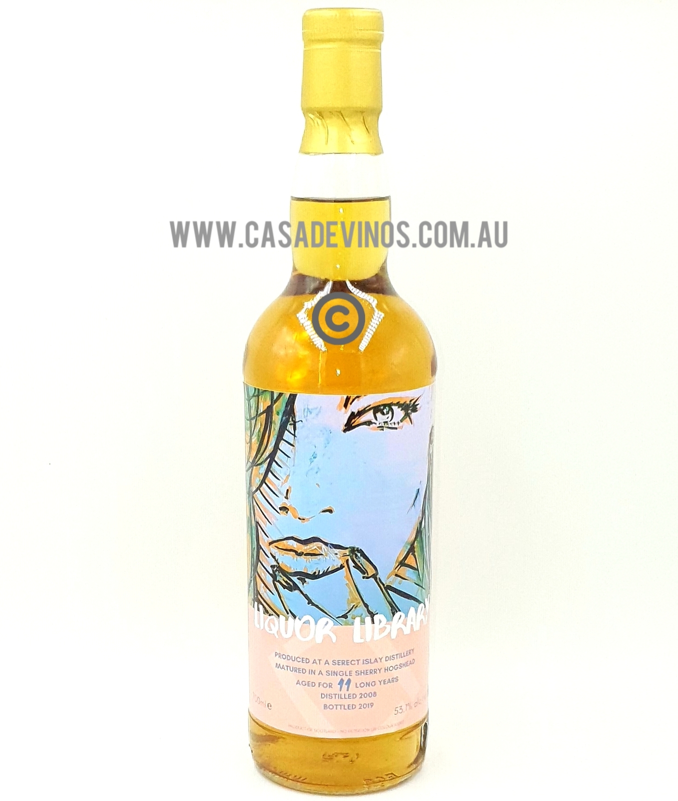 Liquor Library Secret Islay 11 Years Old 2008 Refill Sherry Hogshead 700ml Liquor Library