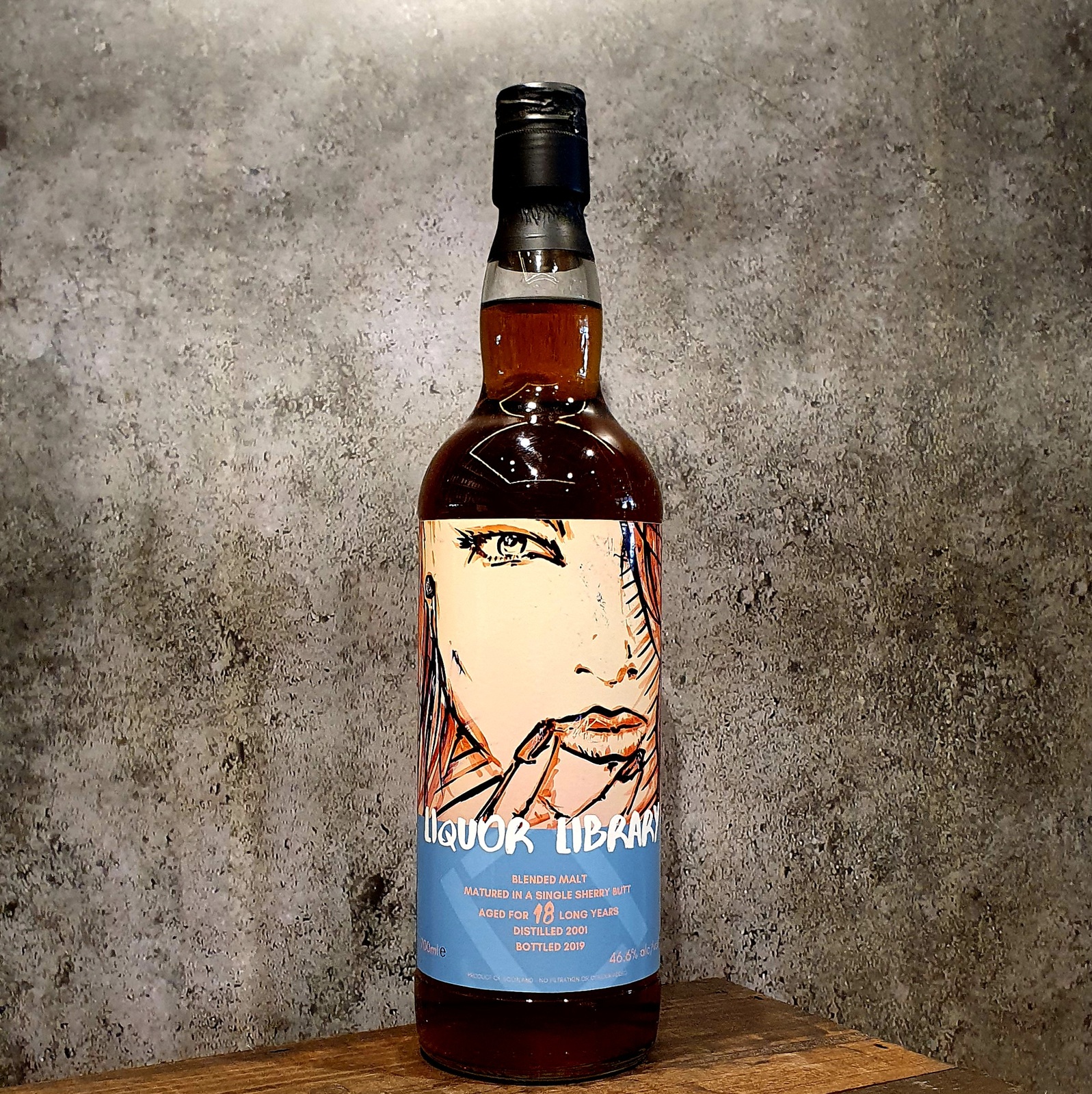 Liquor Library Blended Malt 18yo 46.6 700ml