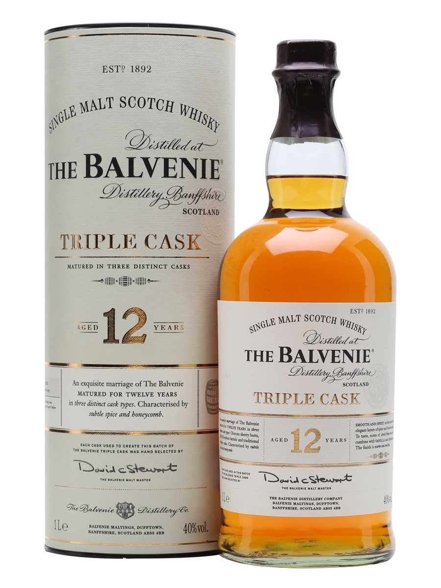Balvenie single malt triple cask