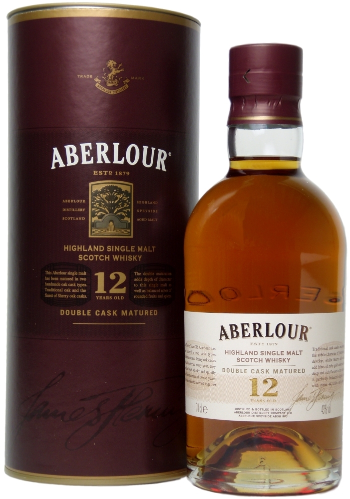 Aberlour 12yo Highland Single Malt Whisky Double Cask Matured 700ml