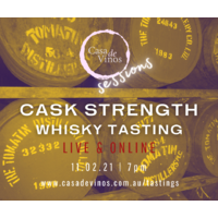Cask Strength Whisky Tasting - Live Sessions at Casa de Vinos