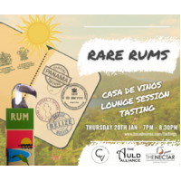 Rare Rums Tasting - Casa de Vinos Lounge Session