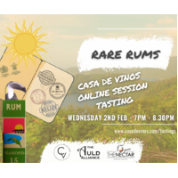 Rare Rums Tasting - Casa de Vinos Online Tasting