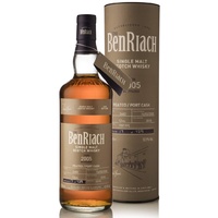 BenRiach 12yo 2005 Peated Port Pipe Cask #2682 Single Malt Scotch Whisky 700ml