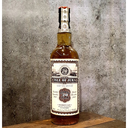 Isle of Jura 20 Years Old 1998 Bourbon Cask Single Malt Scotch Whisky 700ml