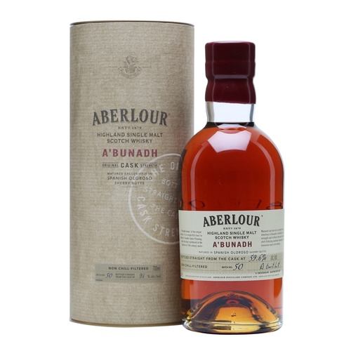 Aberlour A'Bunadh Cask Strength Whisky 700ml