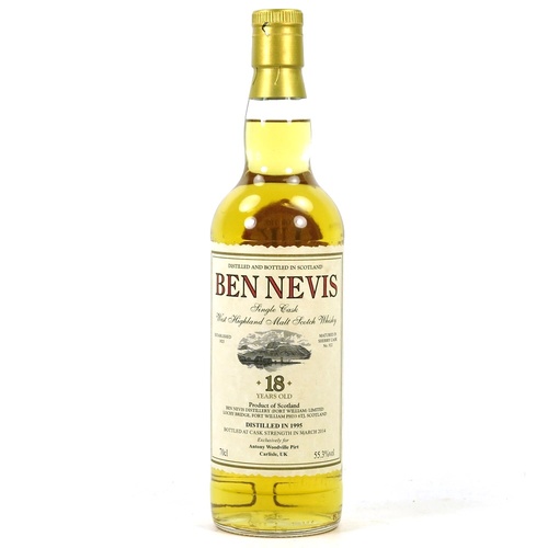 Ben Nevis 1995 18yo Single Malt Scotch Whisky 700ml