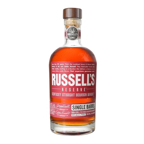 Russells Reserve Single Barrel Straight Kentucky Bourbon 50ml Sample