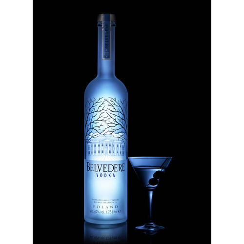 Belvedere Vodka Light Up Luminous