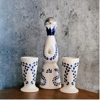 Clase Azul Gift Pack with Hand Painted Ceramic Glasses