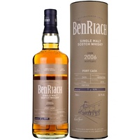 BenRiach 11yo 2006 Port Pipe Cask #2406 Single Malt Scotch Whisky 30ml